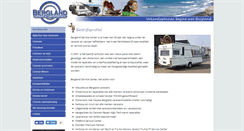 Desktop Screenshot of berglandcaravan.nl