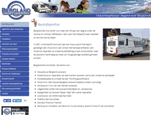 Tablet Screenshot of berglandcaravan.nl